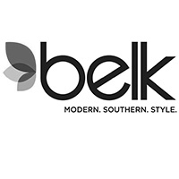 Belk black and white logo